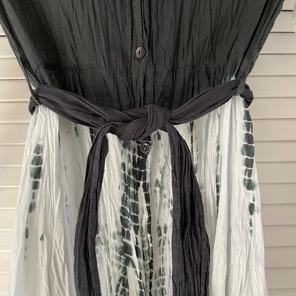 Tye Dyed Crinkle Cotton Dress! - Picture 7 of 9
